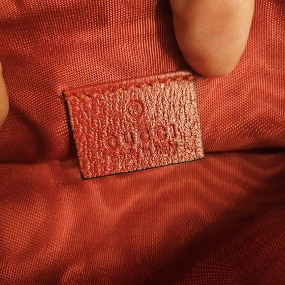 Gucci Web Stripe Canvas Zip Pouch Clutch - Picture 3 of 9